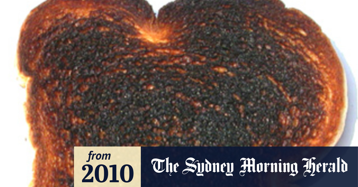 How burnt toast ages you